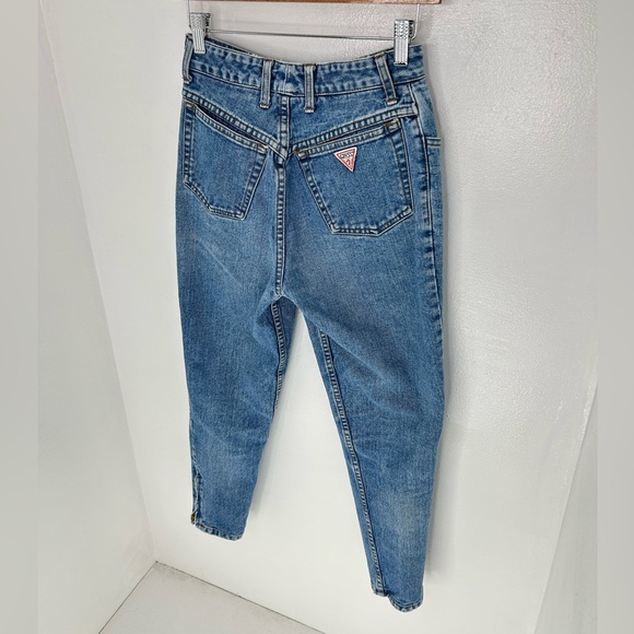 Vintage Guess by Georges Marciano Jeans Womens 29 Size 25x25 Light Wash USA 90s - Picture 7 of 16